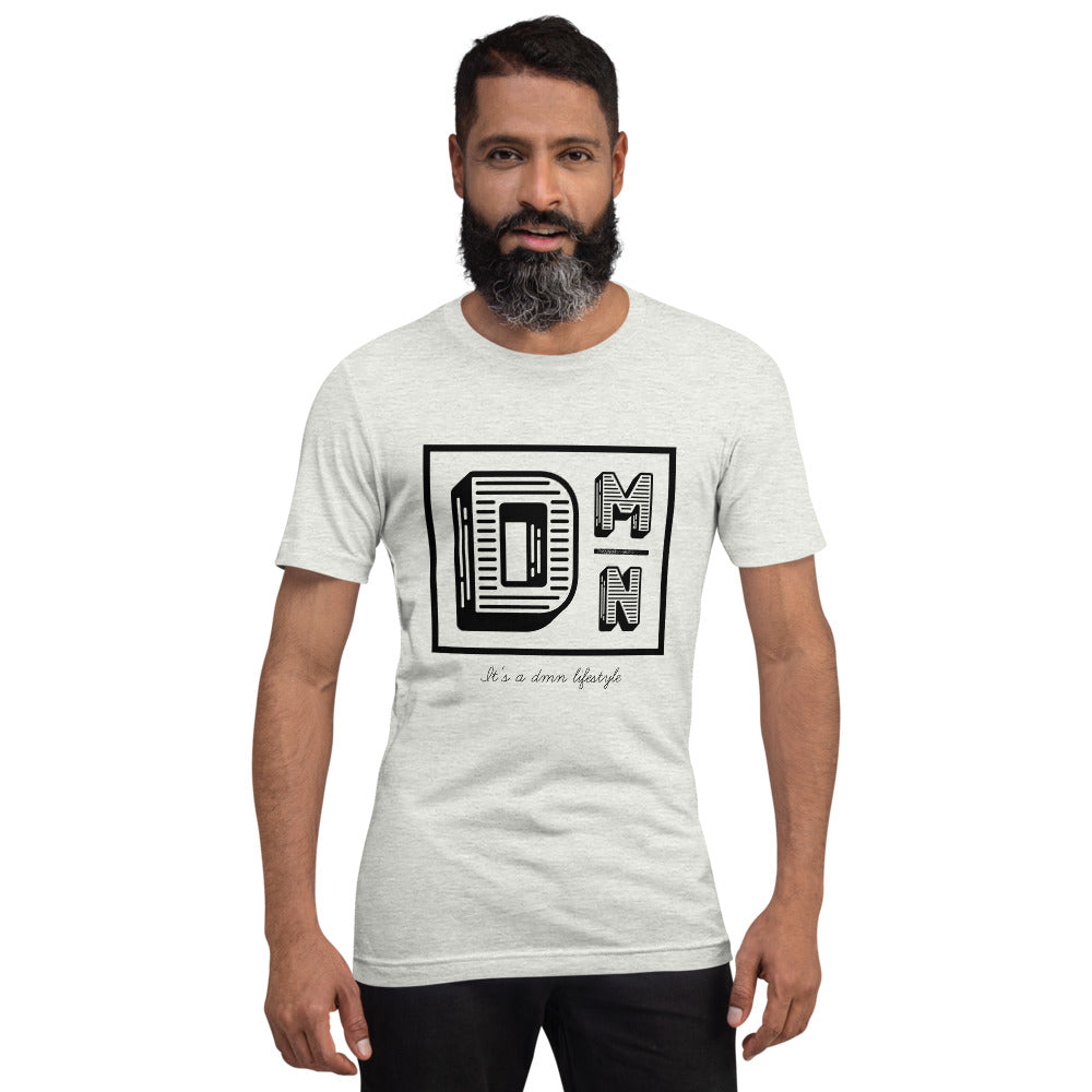 Black logo Light color Short-Sleeve Unisex T-Shirt