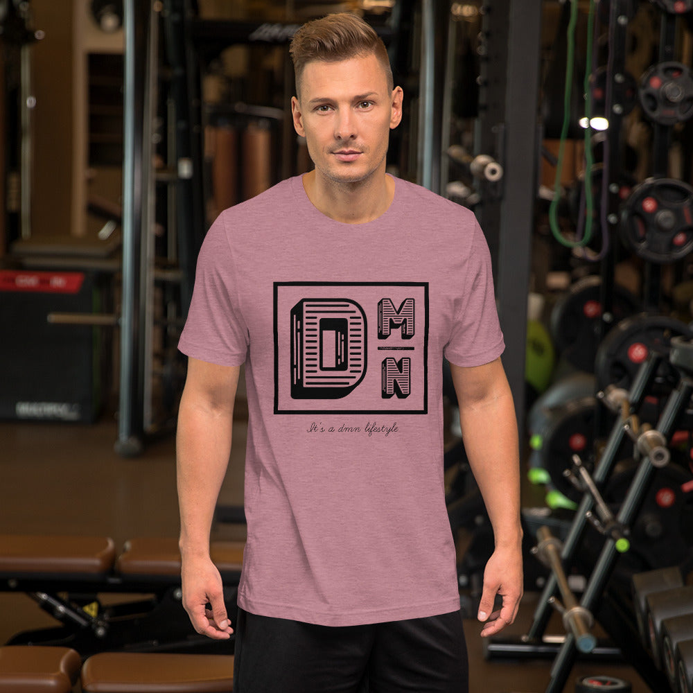 Black logo Warm colors Short-Sleeve Unisex T-Shirt