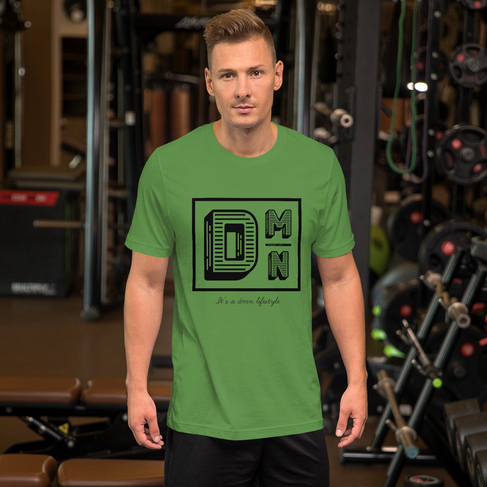 Black logo Warm colors Short-Sleeve Unisex T-Shirt