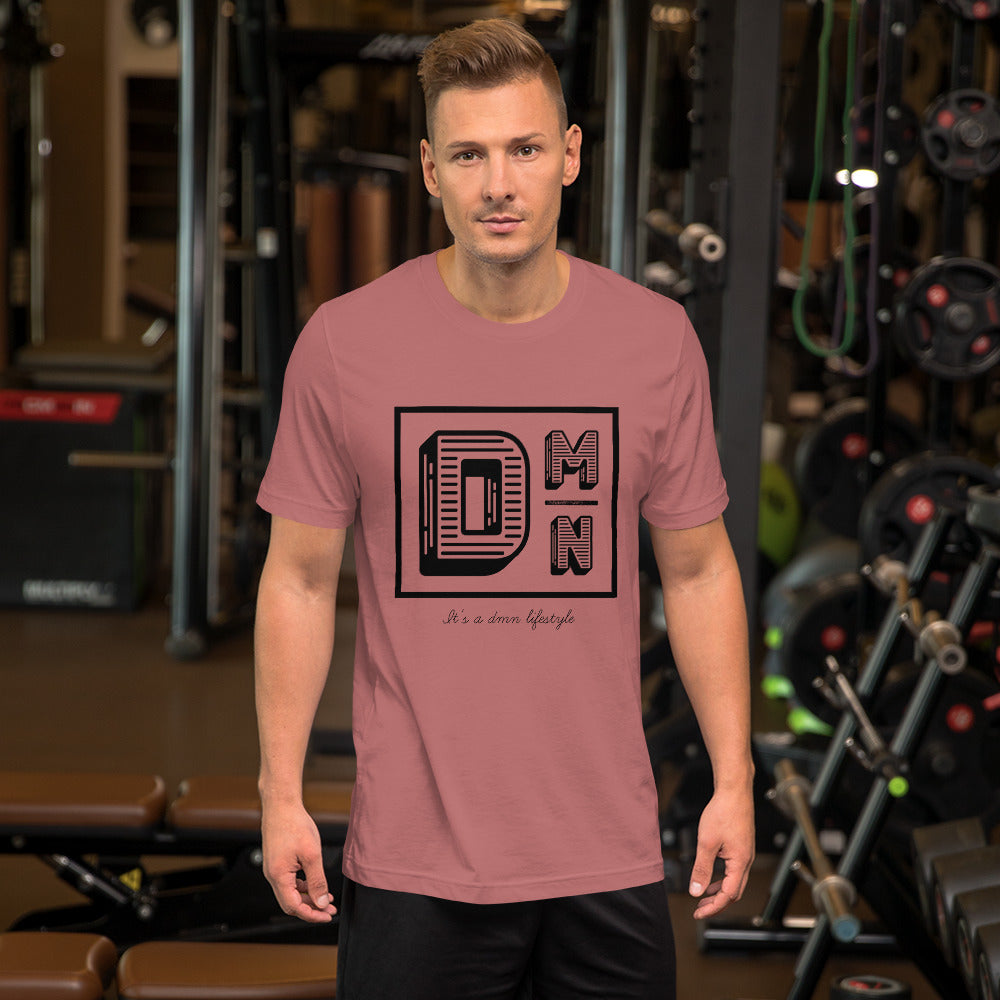 Black logo Warm colors Short-Sleeve Unisex T-Shirt